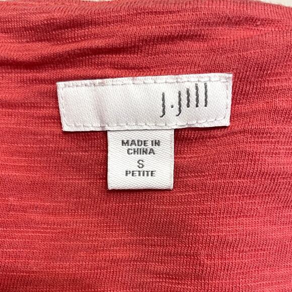 J.Jill Cotton Modal Embellished Tank Midi Dress Size Small Petite Boho Resort - Picture 11 of 15